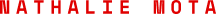 logo de la photgraphe Nathalie Mota